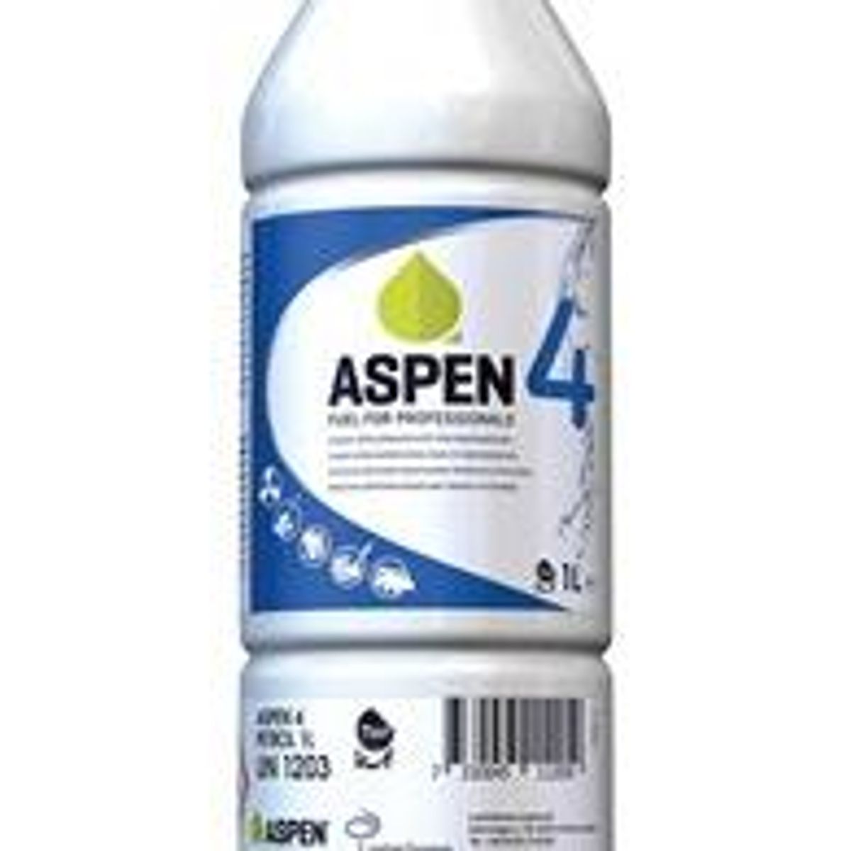 Aspen 4 For 4-takts motorer -1L - Praktisk Flaske for småmtorer